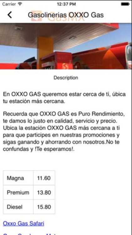 Gas MX