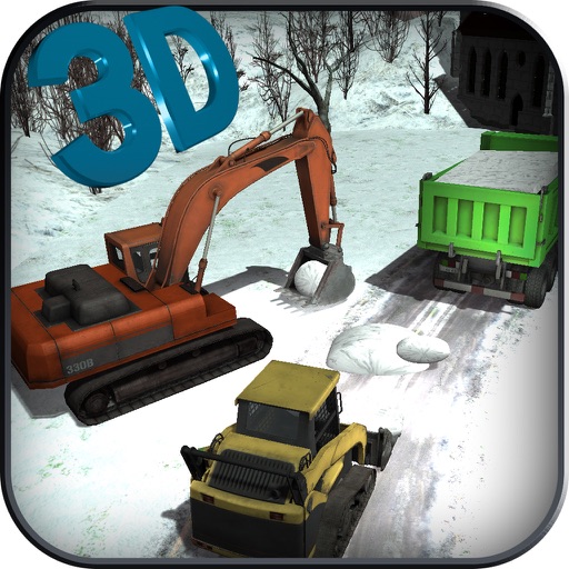 Snow Excavator Simulator: snowplow real driving Icon