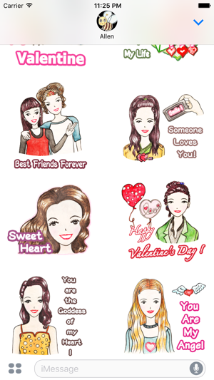 Come On Girls Chinese Ink Style Stickers(Holidays)(圖5)-速報App