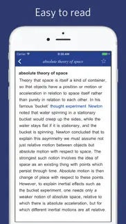 philosophy dictionary iPhone Captures Décran 2