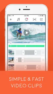 vidclips - perfect movie maker iphone screenshot 1