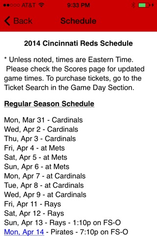 Cincinnati Baseball - a Reds News App screenshot 3