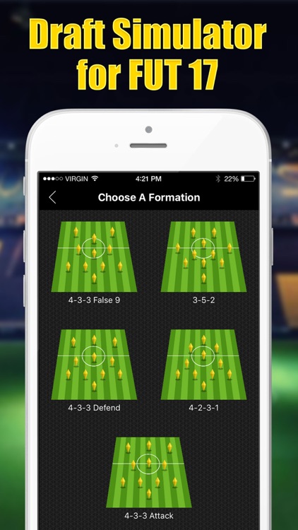 Draft Simulator Companion for FUT 17