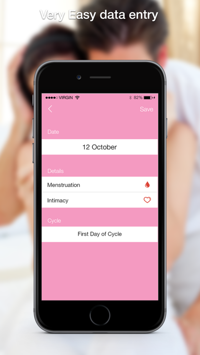 MaybeBaby fertility& pregnancy monthly calendar screenshot 3