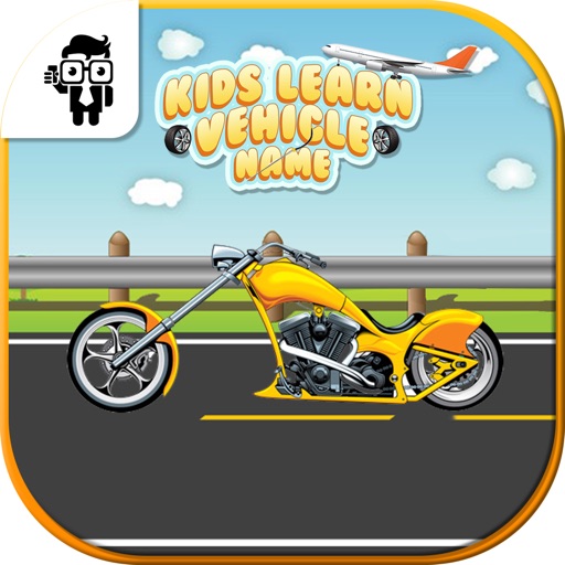 Kids  Game Learn Vehicle Name Icon