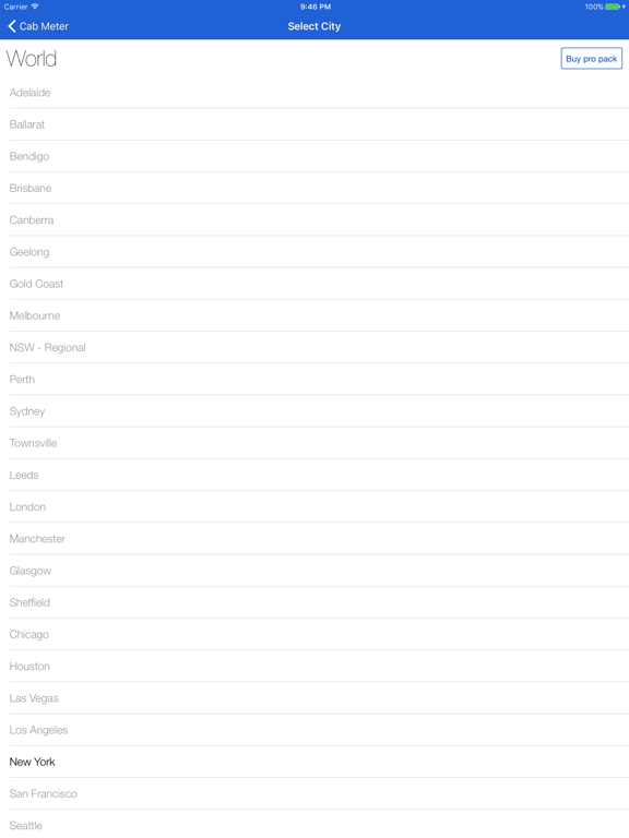 Screenshot #6 pour World Cab Meter
