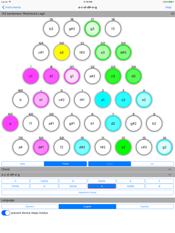 BandoChords iPad screenshot 5 - Music app