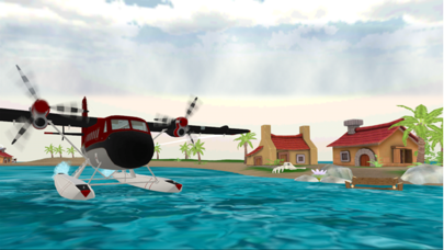 Screenshot #1 pour Ocean Air-plane Fly-ing Tour Simulator