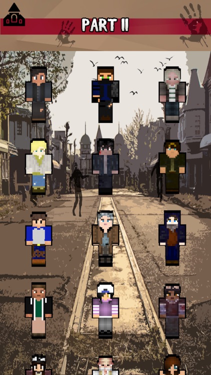 Skins For Walking Dead For Minecraft PE