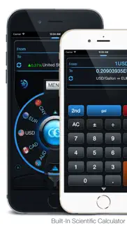 currency & unit converter # iphone screenshot 3