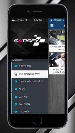 Satisfy - Cẩm nang chăm sóc xe(圖2)-速報App