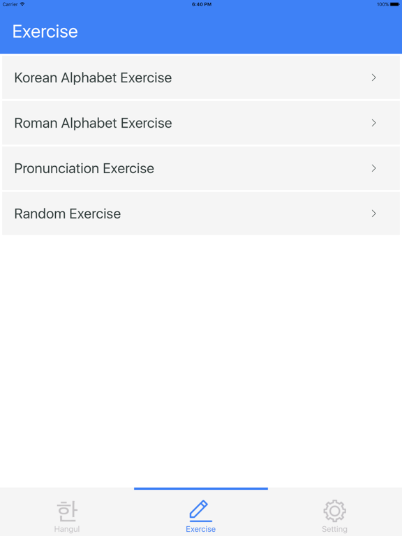 Screenshot #5 pour Hangul Pro - Learn The Basic Alphabet of Korean