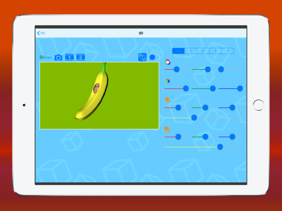 Wrap your head around 3D: Avatar Image & Video iPad screenshot 2 - Photo & Video app