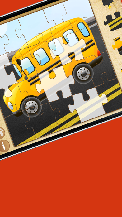 Cars and transport Puzzles - Learning kids games screenshot 3