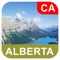 *** Alberta, Canada Offline Map App ***