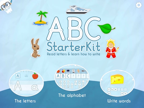 ABC StarterKit English iPad app afbeelding 1
