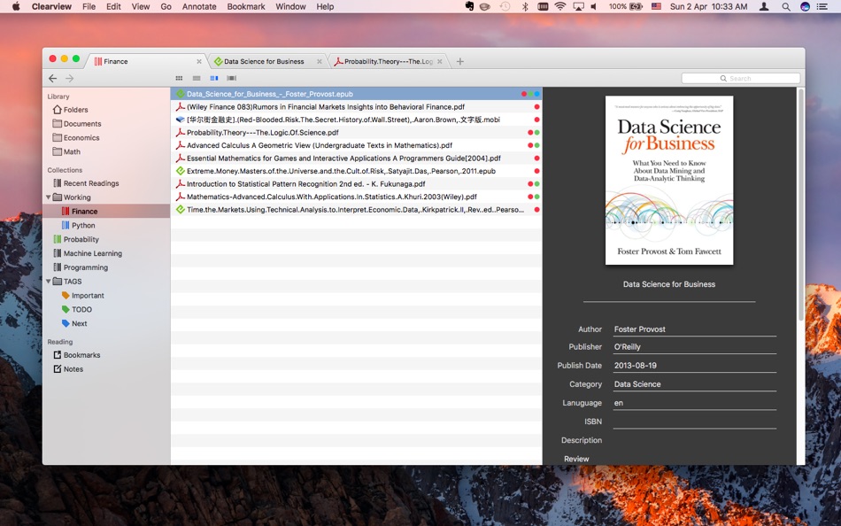#2. Clearview (macOS) 由: 书毅 钟