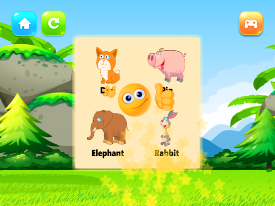 Screenshot #6 pour Vocabulaire Animal Puzzle Match Ombre pour Enfants