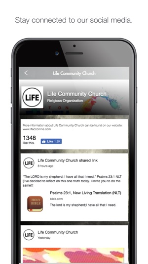 Life Community Church App(圖2)-速報App