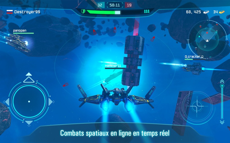 Screenshot #1 pour Space Jet: War Galaxy Machines