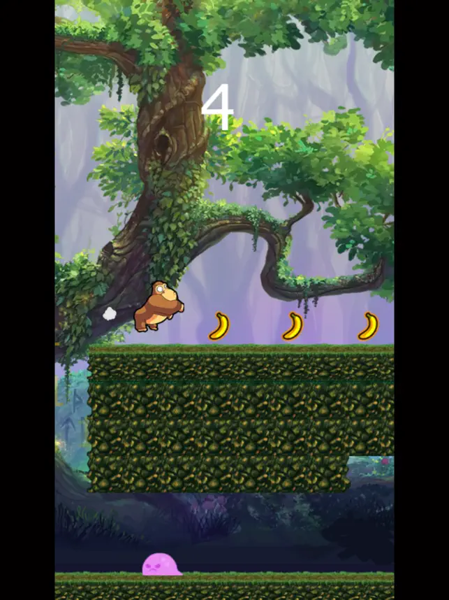Screenshot 2 estupendo mono en el bosque salvaje animal juego iphone