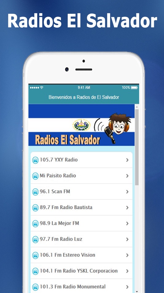 Radio Stations of El Salvador: Live Stations - 1.2 - (iOS)