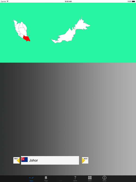 Screenshot #4 pour Malaysia State Maps and Flags