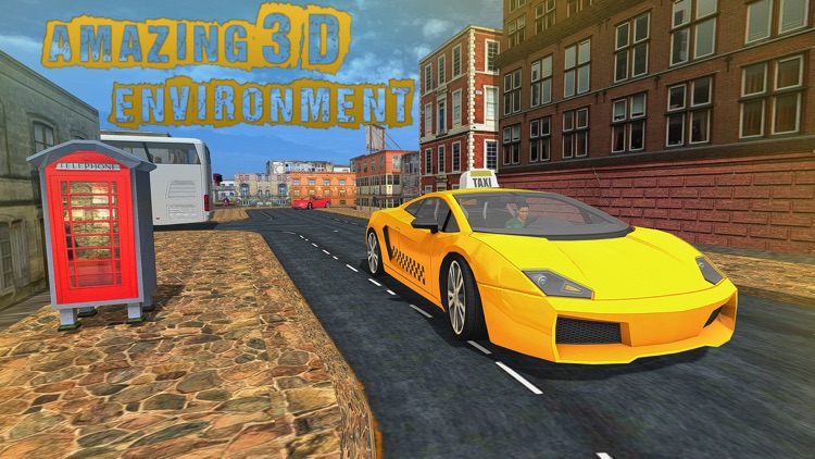 Taxi Driver Traffic Rush screenshot-3