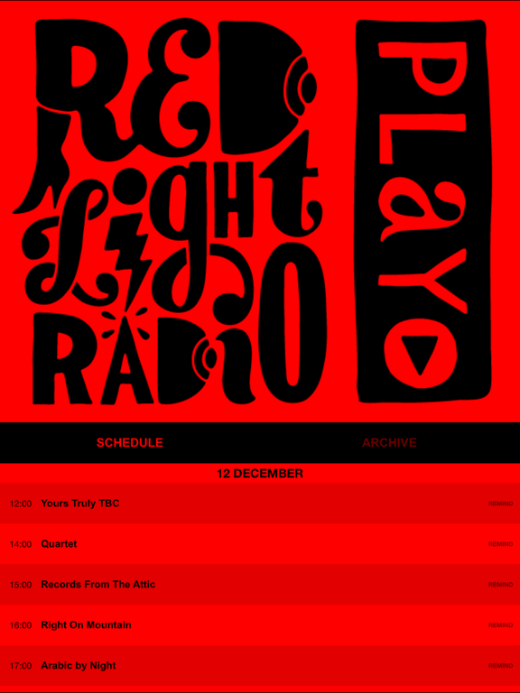 Screenshot #4 pour Red Light Radio