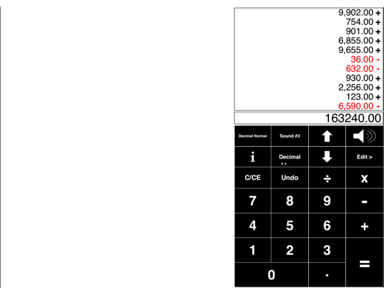 Screenshot #4 pour Adding Tape Printing Calculator with virtual tape