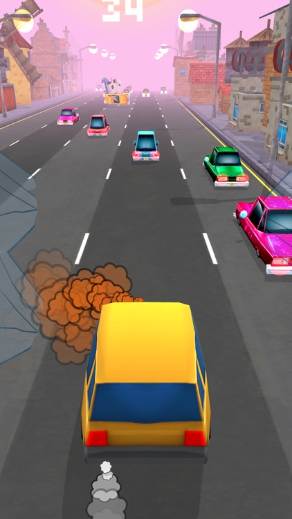 car gangstar racing smash road