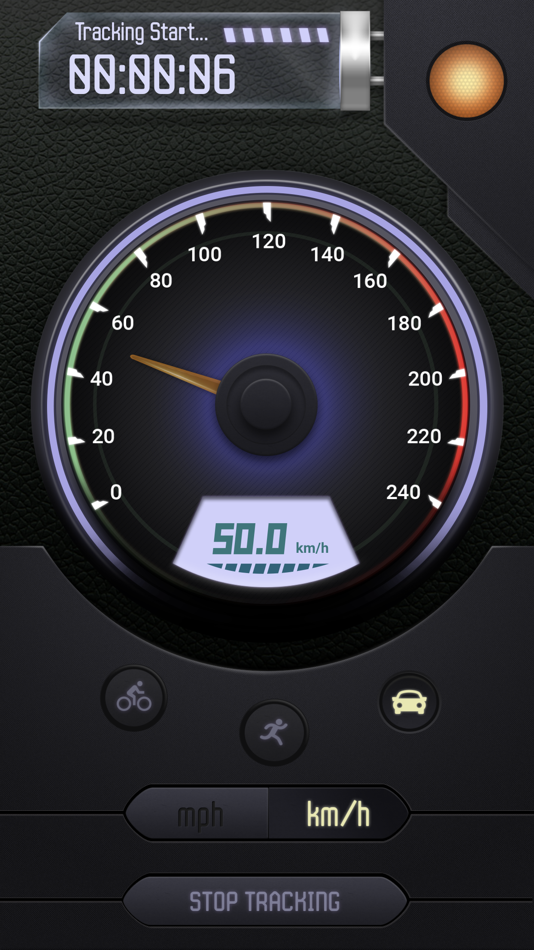 #3. GPS Speedometer Digital and Analog (iOS) 由: Bhavik Savaliya