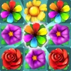 Flower Crush - Match 3 & Blast Garden to Bloom!