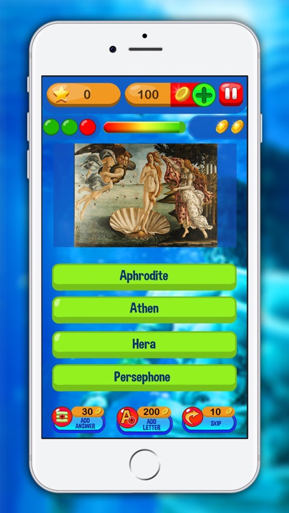 Greek Mythology Trivia Quiz - Free Knowledge Game
