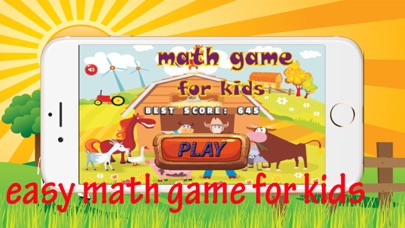 Farm Math Game for kids - 子供の教育 教育ののおすすめ画像1