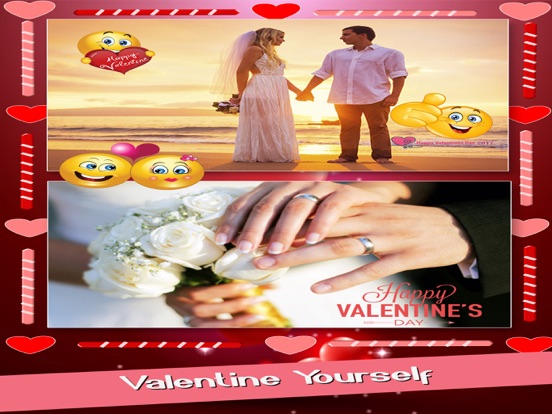 Screenshot #4 pour Valentine Yourself- Love Card Photo Stickers Appli