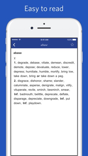Synonym Finder - Dictionary of Synonym(圖2)-速報App