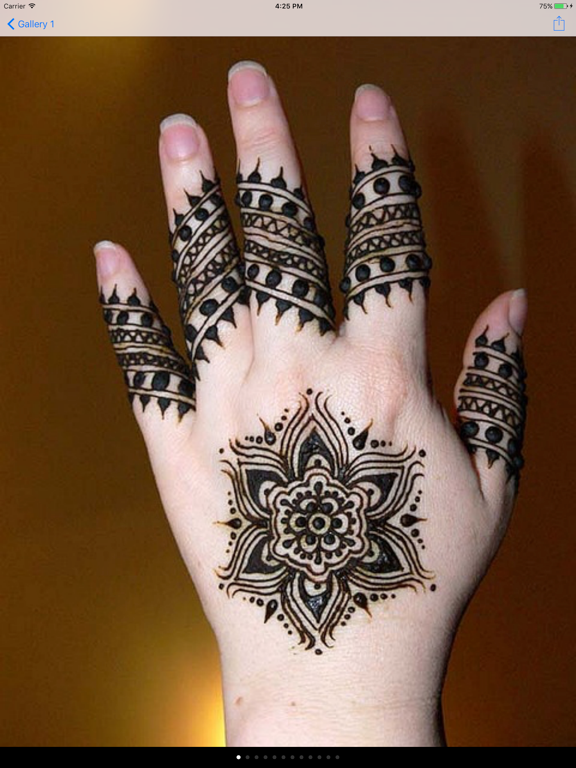 Screenshot #6 pour Free Mehndi Designs