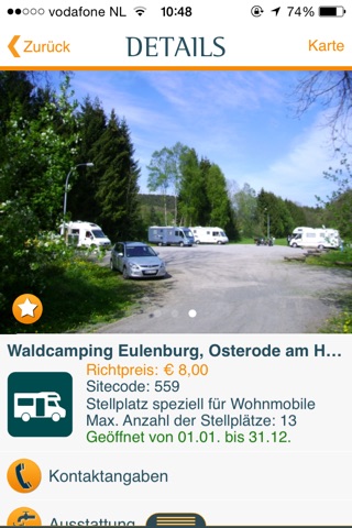 Campercontact screenshot 2