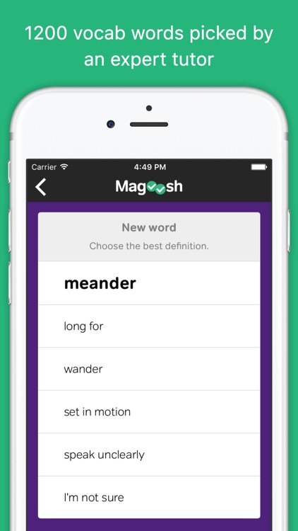 Vocabulary Builder by Magoosh
