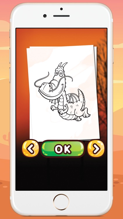 Game For Kids  Dragon Coloring Book