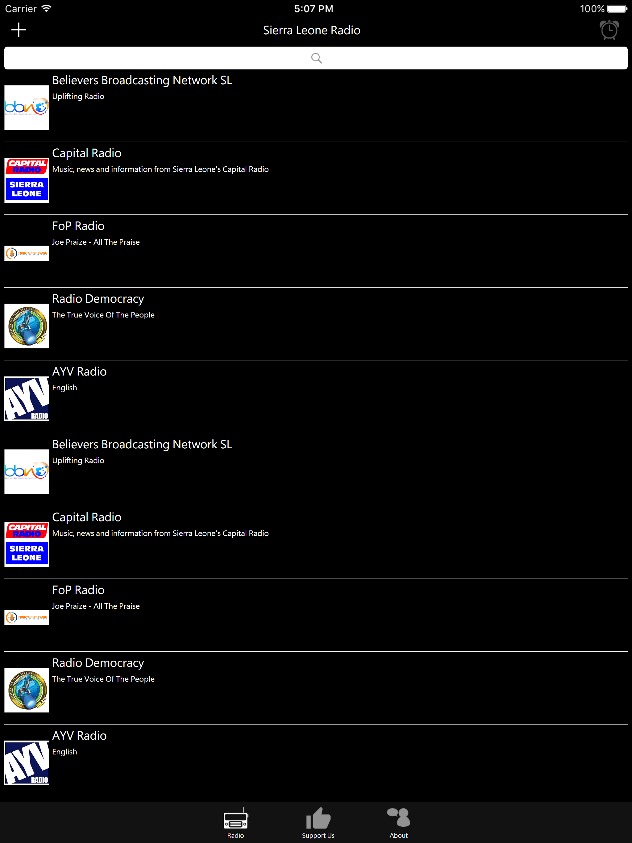 Sierra Leone Radio screenshot 6