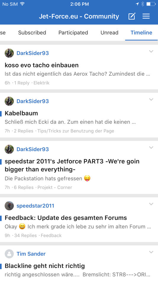 #3. Jet-Force.eu Scootertuning App (iOS) 由: Tapatalk