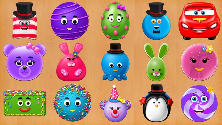 Cake Pop Finger Family Game