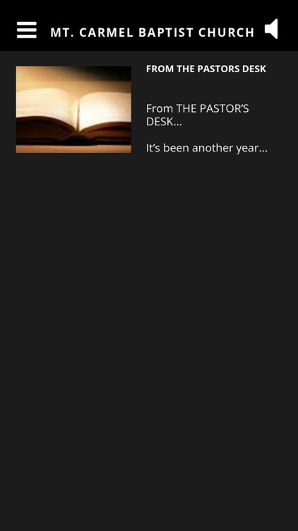 Mt. Carmel Baptist Church screenshot-3