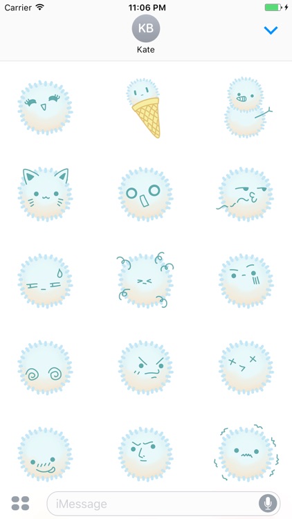 Elves The Naughty Snow Ball Stickers