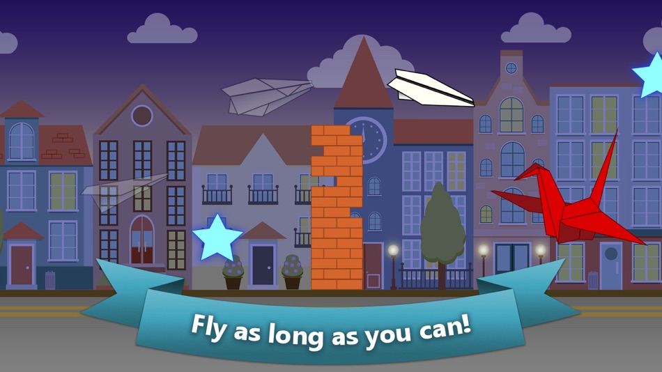 #2. Glider.io: My Paper Plane Flight (iOS) 由: Tayga Games OOO