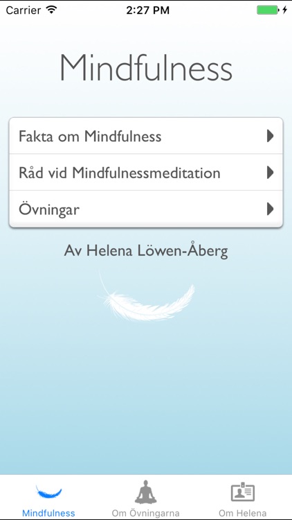 Mindfulness av Helena Löwen-Åberg