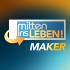 Mitten ins Leben Maker & Banner Generator