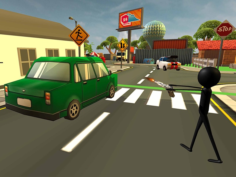 Vingança de Stickman irritado - Jogo do atirador d screenshot 7